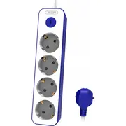 Philips tīkla paplašinātāja vads Sieciowy Listwa Gniazda Schuko 1.5M Chp2145U/58
