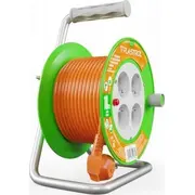 Plastrol Standard Line pagarinātājs 10M H05Vv-F 3X1 4Xgs termisks 10A oranžs Termik/