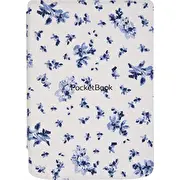 Pocketbook planšetdatora futrālis Shell ziedu vāks Verse/Verse Pro Etui na tablet Flowers Cover for Verse