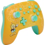 Powera Pad Switch Wireless Uzlabota kausa galva Ms. Chalice Bezprzewodowy Enhanced Cuphead