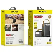 Awei P101K 60000Mah Powerbank Black Czarny