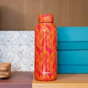 Quokka Nerūsējošā tērauda termopudele 510 ml Orange Bloom Butelka termiczna ze stali nierdzewnej