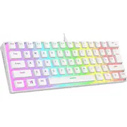 Rampage Outemu Red tastatūra White Klawiatura Radiant K11
