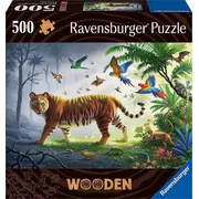 Ravensburger koka puzle Tīģeris džungļos 505 gab. Wooden Puzzle Tiger in the Jungle pieces