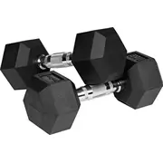 Rebel Hanteles Rba-2325 gumijotas 2 x 8 kg Hantle gumowane