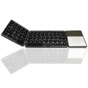 Rodžers B033 kompaktais Bluetooth tastatūra ar skārienpaliktni Roger Compact keyboard with touchpad