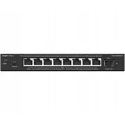 Ruijie Reyee Rg-Es209Mg-P Smart Switch. 9 porti. 8X2.5Ge. 8Xpoe. 130W. 1X10Ge Sfp. mākonis Switch Smart. Cloud