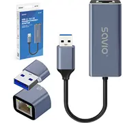 Savio Ak-83 Usb-A 3.1 Gen 1 adapteris Rj-45 Gigabit Ethernet Adapter do