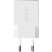 Sbs Pd Reiselader ultraslim 30W Usb-C Gan Weiß Ultraslim weiß