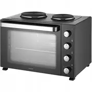 Sencor Seo 4800Bk mini cepeškrāsns Mini ar 2 sildelementiem 48L 3500W 8590669395965 Piekarnik elementami grzejnymi