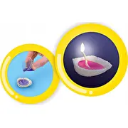 Ses gliemežvāku sveces dabas iedvesmotas Shell candles Inspired by nature