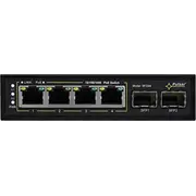 Sfg64Wp Pulsar Poe Switch 6 portu Gigabit Ethernet 4Xpoe 2Xsfp 60W bez barošanas avota 6-Portowy zasilacza