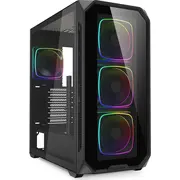 Sharkoon Ak5G Rgb apvalks melns Obudowa czarna