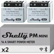 Shelly komplekts ar 2 Pm Mini Gen3 kontrolieriem Zestaw