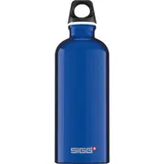 Sigg Pudele ar zilu vāciņu. 600 ml Butelka niebieska