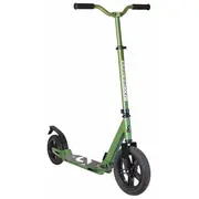 Sixdegrees Sešu grādu skrejritenis ar trieciena absorbciju 300 mm un 205 zaļu Au 534 Hulajnoga Six Degrees Scooter hulajnoga zielony