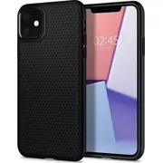 Spigen Liquid Air Iphone 11 Matte Black daudzfunkcionāla Uniwersalny