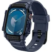 Spigen Rugged Armor Pro Apple Watch 10 46 Mm Navy Blue