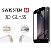 Swissten īpaši izturīgs 3D pilnībā līmējams stikls iPhone 13/13 Pro  melns Ultra Durable Full Glue Glass for Pro Black