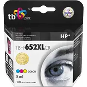 Tb drukas tinte Hp Dj 1115 Tbh-652Xlcr rezerves Tusz Print zamiennik do