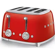 Tosteris Smeg 4 šķēles. sarkans Tsf03Rdeu Toster na kromki. czerwony