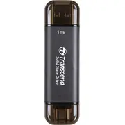 Transcend Esd310C 1 Tb ārējais Ssd disks melns Ts1Tesd310C Dysk 1Tb Czarny