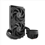 Ūdens dzesēšanas Arktikas šķidruma saldētava Iii Pro 240 Melna Acfre00178A Wodne Arctic Liquid Freezer Black