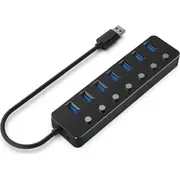 Usb Hub Gembird I/O Hub Hub Usb I/O Usb3 7Port/Uhb-U3P7P-01