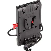 V-Lock Strāvas adaptera plāksne Usb izeja 3 x D-Tap Output 50 cm Breakway kabelis ar Sony Fx9 tipa savienotāju Power adapter plate 5.1V 2.1A 14.8V 5A 50Cm Cable with type Conector