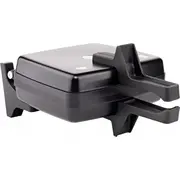 Vafeļu dzelzs tips 301.5.1 n melns 1300W 4 x 7. režģis Gofrownica Typ Czarna Kratka