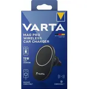Varta Mag Pro Qi bezvadu automašīnas lādētājs 15W 57902101111 Wireless Car Charger