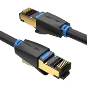 Vention Sftp Ikabk tīkla kabelis 8M melns Kabel sieciowy kat.8 czarny