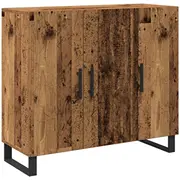vidaXL bufete Old Wood Regenered Vidēja zemnieciska Bufet Stare drewno Drewno odzysku Rustykalny bufet