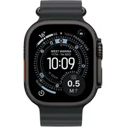 Viedpulkstenis Apple Watch Ultra 3 Gps mobilais 49 mm melns titāns okeāna josla. melna Mf0J4Et/A Smartwatch Cellular 49Mm Black Titanium Ocean Band Czarny