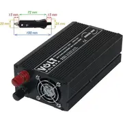 Voltu Sinus pārveidotājs 12V/230V 300/600W Przetwornica Volt