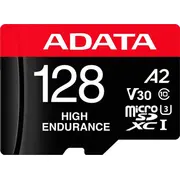 Adata augstas izturības Microsdxc karte Ausdx128Gui3V30Sha2-Ra1 Karta High Endurance Gb Class Uhs-I/U3 A2 V30