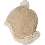 Akcija Lodger Hatter folklore Merino Vilnas Cepure Beige 6-12M Htm 6306-12 Folklore merino vilnas cepure