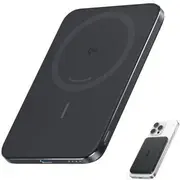 Anker Nano Power Bank 5K. tievs. melns Powerbank Slim. Czarny