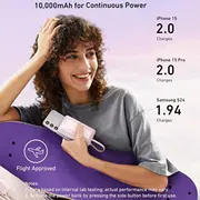 Anker Power Bank ar iebūvētu Usb-C kabeli A1688H11 10 000 mAh melnu With Built-In Cable Black