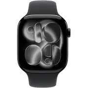 Viedpulkstenis Apple Watch 11 Gps Cellular 46 mm Jet Black Alu Sport Band S/M Mfc24Zr/A Smartwatch 46Mm Czarny