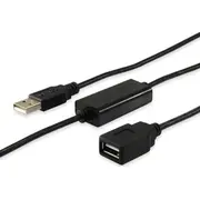 Aprīkot Usb-A  Usb-A Usb Kabelis melns 133310 Kabel Usb Equip Usb-A Czarny
