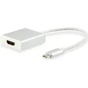 Aprīkot Usb-C  Hdmi Adapteris. balts 133452 Adapter Usb Equip Usb-C Hdmi