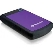 Ārējais Hdd Transcend 25H3P 1Tb melns un violets Ts1Tsj25H3P Dysk Czarno-Fioletowy
