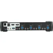 Aten Switch Kvm Cs1924M 4-Port Displayport 4K Usb 3.0 Mst Hub Cs1924M-At-G Kvvateprz0030