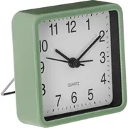Atmosfēra Klusais galda pulkstenis guļamistabai. modinātājs ar Kvarca mehānismu. zaļā krāsā Atmosphera Cichy zegar do sypialni. budzik mechanizmem Quartz. kolor zielony
