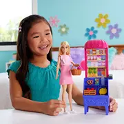 Mattel lelle Bārbija un Terēze draudzības recepte iepirkšanās Malibu Jct05 Lalka Barbie Teresa Przepis na zakupach