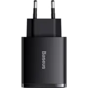 Baseus Ccxj-E01 lādētājs 2X Usb-A 1X Usb-C 3 A Bsu2897Blk