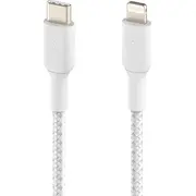 Belkin Usb-C  zibens kabelis. balts Caa004Bt1Mwh Kabel Usb Usb-C Lightning