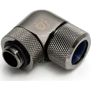 Bitspower Advanced Multi-Link Adapter Anschluss 90 Grad 4 Zoll Ag auf 14Mm Ad Hardtube drehbar. schwarz G1/4