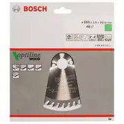 Bosch Optiline koka zāģa asmens 48Z 2608641172 Tarcza pilarska Wood 20Mm